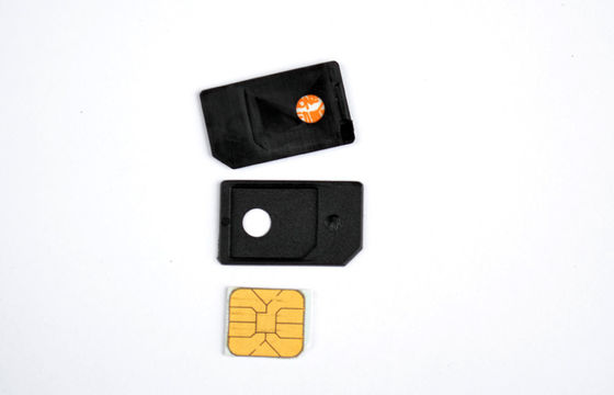 Micro plástico padrão do ABS ao adaptador normal de SIM para o telemóvel
