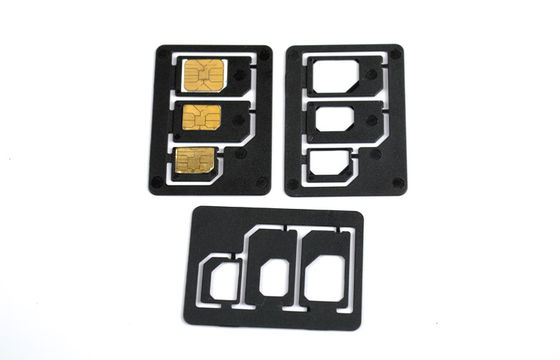 3 multifunzionali in 1 adattatore 250pcs di SIM del micro in un polisacco