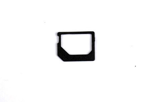 adaptador Nano do iPhone 5 MINI SIM com ABS plástico preto 1,5 x 1.2cm