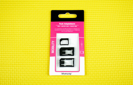 2 In 1 4FF untuk 3FF ponsel SIM Card Adapter untuk IPhone 4