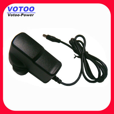 Adaptateur de puissance de bâti de mur du rendement élevé 9W 9V 1A pour le lecteur DVD, 50-60Hz