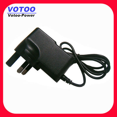Adaptateur de puissance de bâti de mur du rendement élevé 9W 9V 1A pour le lecteur DVD, 50-60Hz