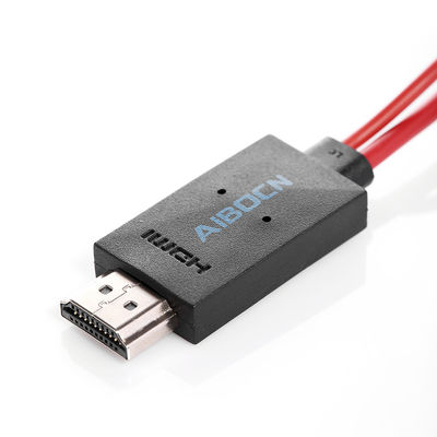 6.5 πόδια MHL 11 μικροϋπολογιστής USB καρφιτσών στο καλώδιο 1080P HDTV προσαρμοστών HDMI για τη Samsung