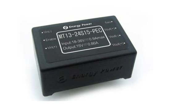 Military DC-DC Converters 13W Output 15V Isolation power supply MT13-24S15-PEC