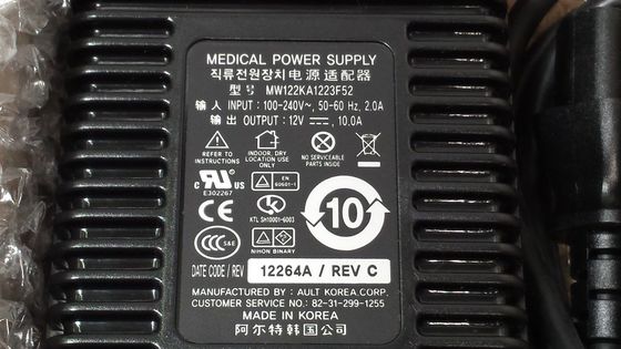 Fonte de alimentação médica de Ault Mindray - 12V 10A MK122KA1223F52