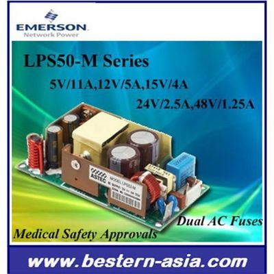 fonte de alimentação médica de 15V 4A: Emerson LPS54-M