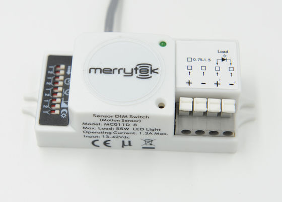 Compact Size DC Motion Sensor 5.8GHz  With Constant Current Led Driver