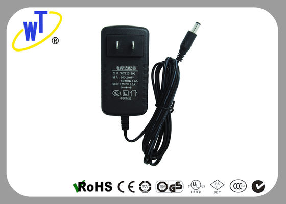 Wechselstrom 50Hz 220V gab Wallmount-Stromadapter Ertrag DCs 18W mit CCC-Stecker, 2 Stifte ein
