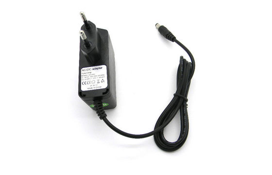 Astuce 5.5x2.5mm de C.C d'alimentation d'énergie d'acoustique d'adaptateur de puissance de Mur-bâti de la prise 12V 500mA d'UE