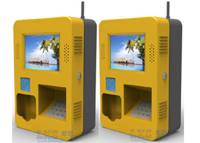 ตั๋วภาพยนตร์การพิมพ์ตู้ติดผนังด้วย Pinpad และเครื่องอ่านการ์ด NFC