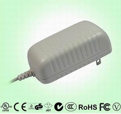 3V - 24VDC Output Wall Mount Power Adapter , 25W Series EU , UK , US , AU Plug