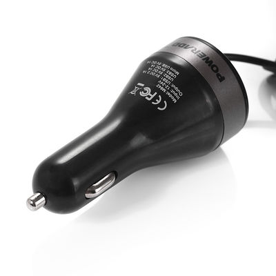 作り付けのマイクロ USB ケーブル力のアダプターを持つ 4.2A 21W 3 USB 港車の充電器