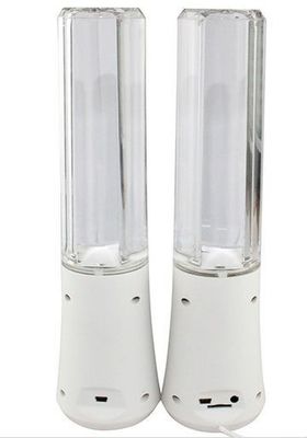 zylinderförmiger drahtloser Sprecher wasserdichter Tischplattenwasser-Tanz-Sprecher USB-Energie