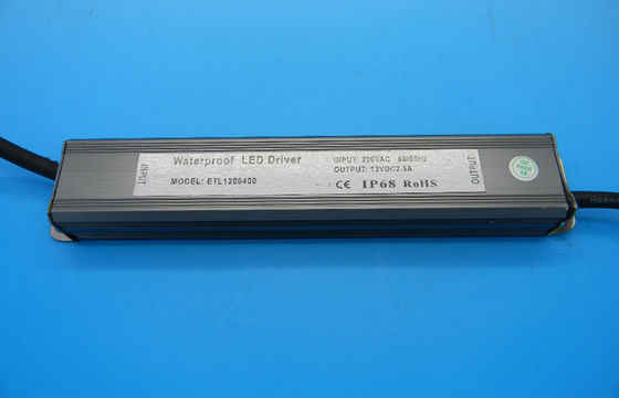 30W Constant Voltage LED Waterproof Driver FCC Part 15B IP68 With CE RoHS