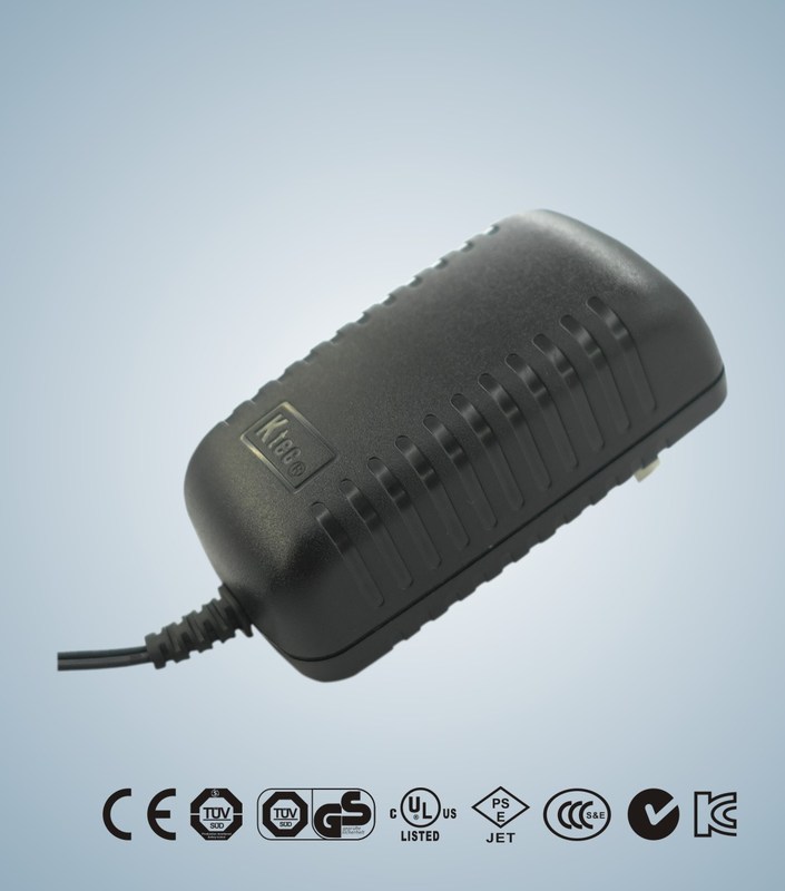 25W KSAFF Seri Switching Power Adapter dengan 3-24VDC 1.25-4A OTP, OVP, SCP untuk Laptop, Mobile Devices