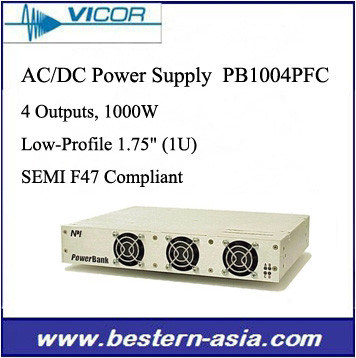 Verkaufen Sie flache AC-DC Stromversorgung PB1004PFC VICOR 4-Output 1000W