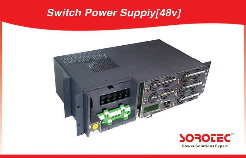 45-65HZ 48V DC Power Supply 90 - 285VAC Data Center Former Connection Wire Rectifier