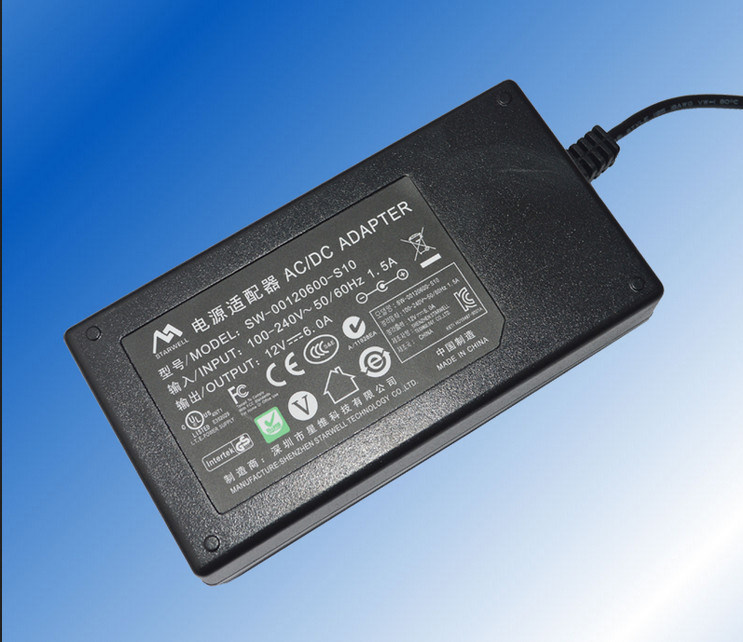 DC 24V 4A 96W AC Power Adapter EN60950-1 UL FCC GS CE SAA C-TICK