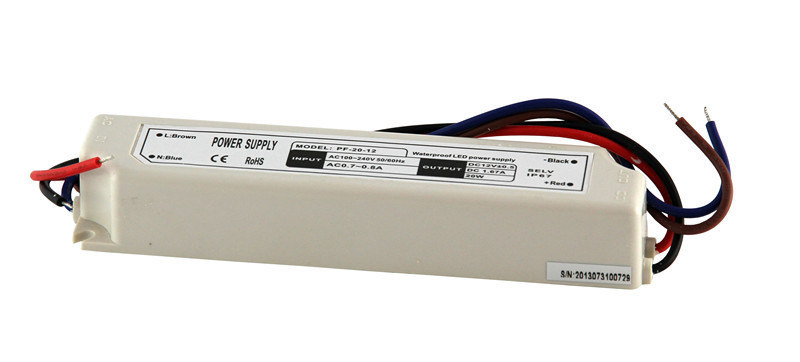 Fahrer Ein-Output-20W der hohe Leistungsfähigkeits-konstanter Spannungs-LED wasserdicht