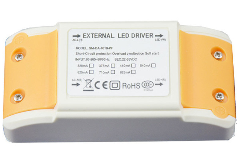 20V - corrente constante 20W do motorista da iluminação do diodo emissor de luz da C.C. 45V - 30W, fonte de alimentação do motorista do diodo emissor de luz