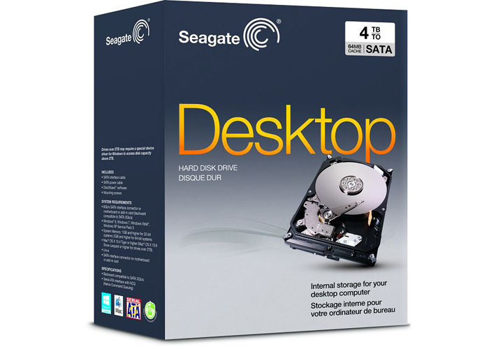 Ausrüstungs-PC/Mac 6Gb/s STBD4000400 4TB Seagate SATA Tischplatten-HDD Festplattenlaufwerk-gestützt
