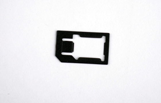 Guter örtlich festgelegter MINI-SIM Adapter der neuen Art-, schwarze Plastik-ABS IPhone 4/4S