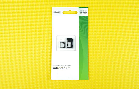 Plastik- Mikro- SIM-Karten-Adapter von iPhone 4, Mini-4FF zu 3FF
